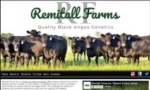 Remitall Farms Inc of Olds, breeders of Angus cattle, owned by Richard and Gary Latimer.